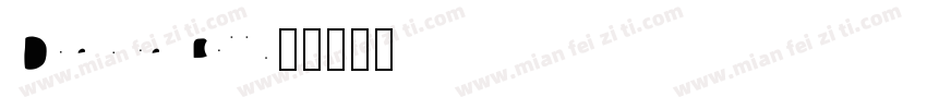 Dremie Fill字体转换